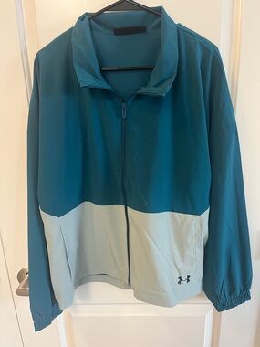 Under Armour Teal Mesh-Lined Performance Jacket